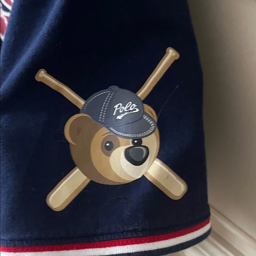 Polo by Ralph Lauren Navy Blue T-Shirt - Picture 5 of 6